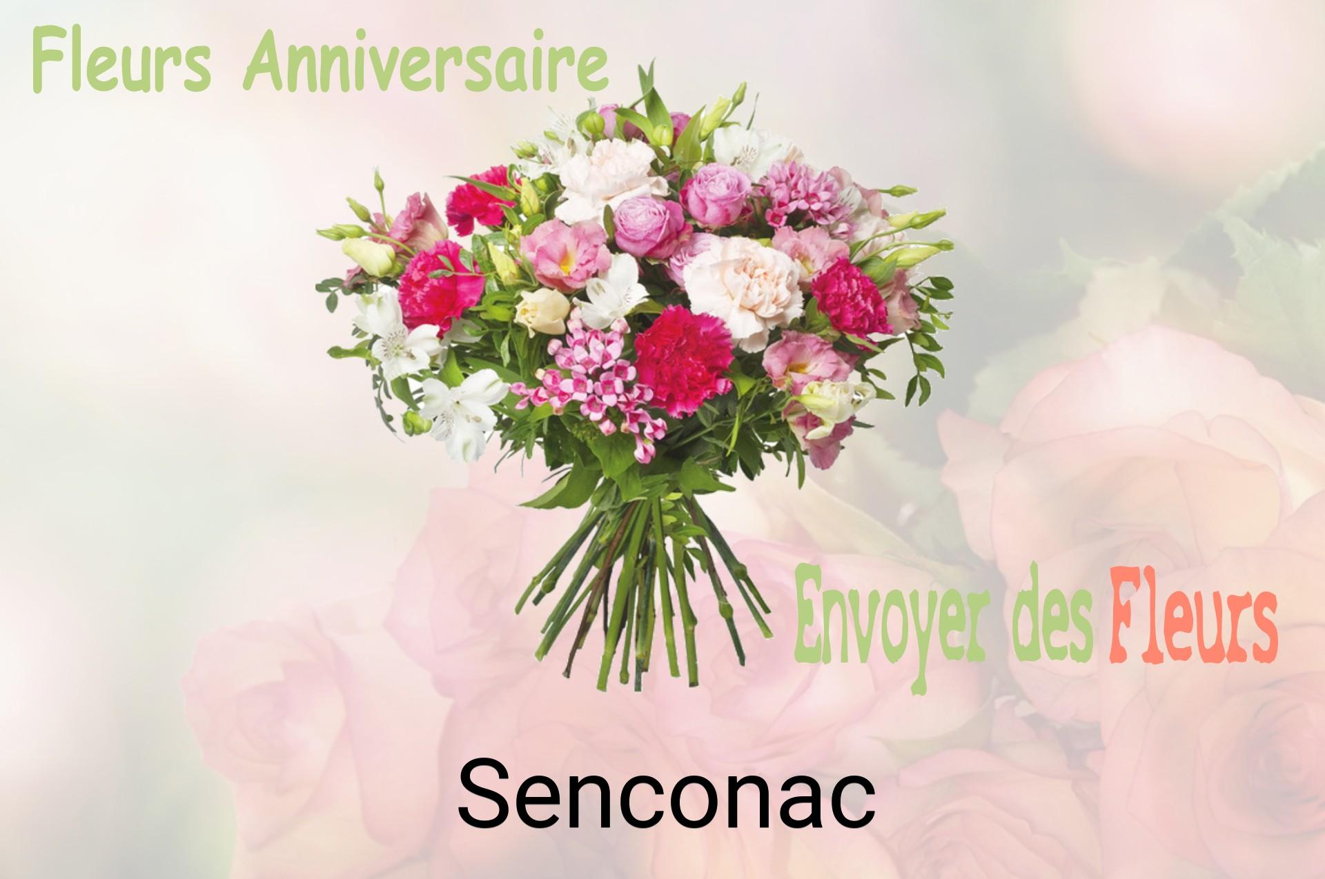 Bouquet de fleurs d’anniversaire livré à Senconac